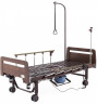 Кровать для лежачих больных электр. Мед-Мос YG-2 ЛДСП Венге с матрасом
