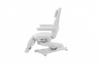 Педикюрное кресло электрическое MED-MOS ММКП-3 (КО-195DP) белый с ножной педалью и ПУ